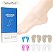 Arch Support, 6 Pairs Plantar Fasciitis Shoe Inserts,Reusable Gel Arch Support for Flat & Fallen Arches, High Arch, Self- Adhesive Arch Pad for Relieve Pressure and Foot Pain