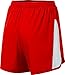ASICS Women's Wicked 1/2 Split Short (Red/White), Small