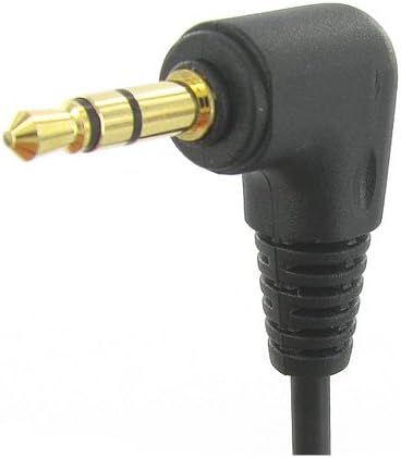 6 inch 3.5mm Male Right Angle to 3.5mm Male Right Angle Gold Stereo Audio Cable, Nylon Reinforced, Premium Quality Cable