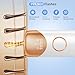 Laser Hair Removal with 5℃ Ice Cooling, Ubroo Painless IPL Laser Hair Removal Device 3 In 1 At Home Hair Remover Machine Permanent Hair Removal for Women Men Facial Body Use(Gold)