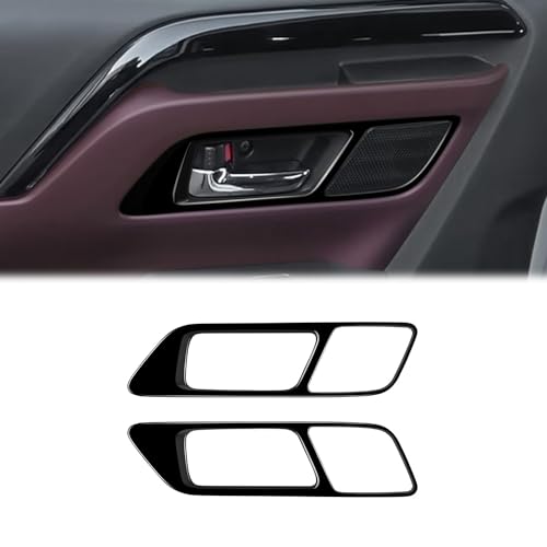 Hyorabyn スズキ 新型 スペーシア/スペーシアカスタム MK54S MK94S 令和5年11月〜 に適合インナードアハンドル装飾カバードレスアップ 傷防止アクセサリーオプション車種専用設計2PC/Setブラック