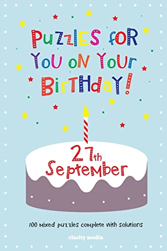 Puzzles for you on your Birthday - 27th September