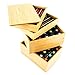 Essential Oil Wooden Storage Box Organizer Case- Holds 20 Bottles and 10 Roller Bottles-3 Piece Set-Elegant Bamboo Finish, Stackable Rack-Universal Bottle Fit, Removable Dividers, Drawer and Lid
