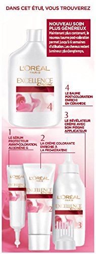Coloration Permanente 1.0 Acide Hyaluronique Excellence Crème 'oreal Paris La Boîte - vue 7