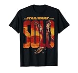 Star Wars Han Solo Story Silhouette Fill T-Shirt