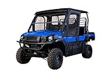 Seizmik Black Framed 1/2 Upper Door Kit for 2015-2018 Kawasaki Mule Pro FX/FXT Models