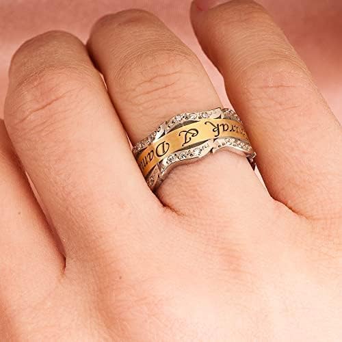 Silber Ehering Sets 925 Sterling Silber Paar Ehering Set Personalisiert Mann und Frau Silber Ehering Set