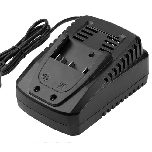 AL1820CV AL1860CV 14.4V-18V Battery Charger Replacement Compatible with Bosch 2 607 336 318 BAT607 18V Li-ion Battery BAT607G BAT614 BAT614G