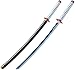 Produktbild YuMeng Geeignet für Cosplay Demon Slayer Tomioka Giyuu Katana Anime Fans (ABS + Bambus) Prop Decorative