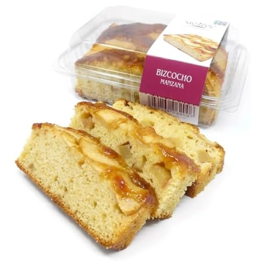 MUSFI'S Bizcocho Manzana, 400g