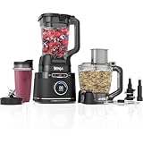 IT'S BRAZILIAN Restored Ninja R-TB401 Detect Kitchen System Power Blender Plus Processor Pro with BlendSense Technology, Black (Refurbished)