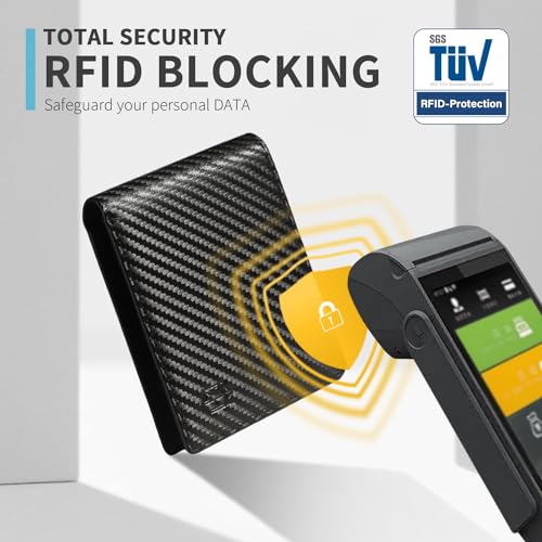 Zitahli Wallet for Men 12 Card Holder Slim Rfid Leather 2 ID Window Wallets With Gift Box Men's Accessories4