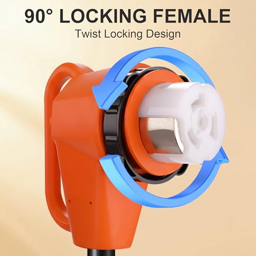 Image of RV 50 Amp to 110 Adapter with Locking Connector, 5-15P to SS2-50R