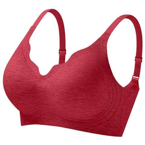 Comfort Wireless Bra for Women Padded Without Underwire T Shirt...