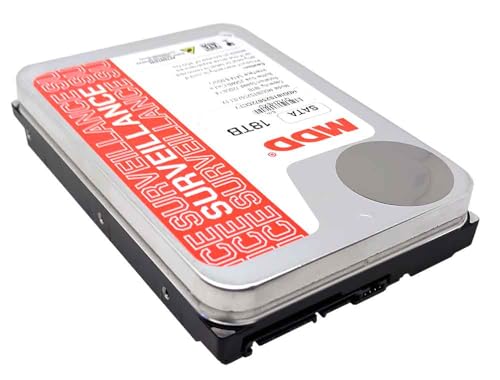 Image of MDD (MDD18TS25672CCTV) 18TB 7200RPM 256MB Cache SATA 6.0Gb /s 3.5inch Internal Surveillance Hard Drive - 3 Years Warranty (Renewed)