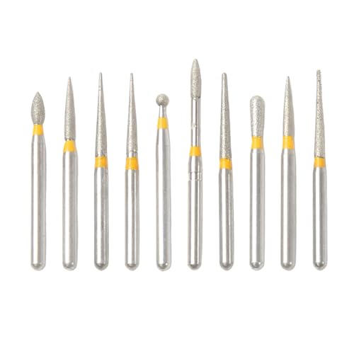 Kit de 10 fresas diamantadas para pulido FG 1.6mm miniatura 2