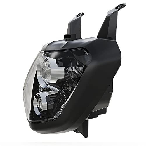 Farol da motocicleta Para Mt 07 Fz 07 Mt07 Mt-07 Fz-07 2014 2015 2016 2017 Farol Hi/Lo Beam Com Drl