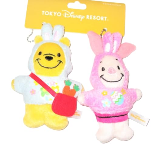 Amazon.co.jp: プーさん＆ピグレット ぬいぐるみバッジ セット