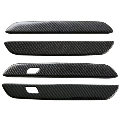 Garniture poignées de porte BMW X1 Ix1 protège des rayures style carbone