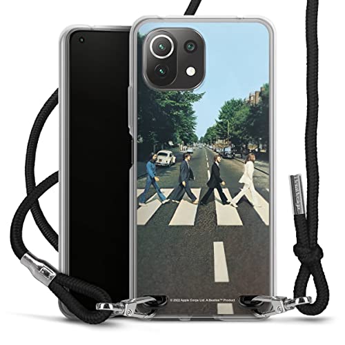 DeinDesign Coque Collier Compatible avec Xiaomi Mi 11 Lite 5G Coque avec Cordon Coque avec Cordon Abbey Road The Beatles… - Les Beatles, Paul McCartney, John Lennon, RIngo Starr, George Harrison DeinDesign Coque Collier Compatible avec Xiaomi Mi 11 Lite 5G Coque avec Cordon Coque avec Cordon Abbey Road The Beatles…