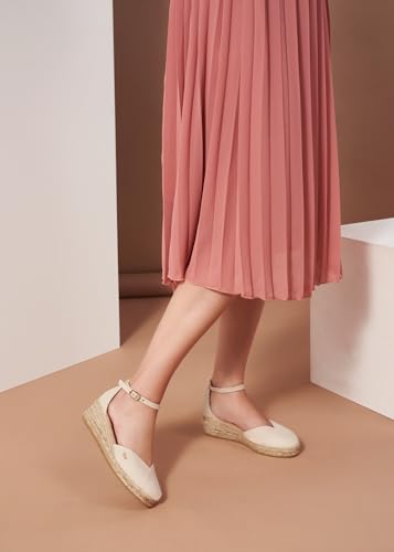 VISCATA Formiga Canvas Espadrille Sandal Wedges, Comfort and Style for Every Occasion, Size 5-12