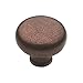 Amerock BP771RBZ Classics 1-5/16 in (33 mm) Diameter Rustic Bronze Cabinet Knob