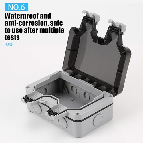 Boîte électrique étanche et robuste pour protection de cordon extérieur