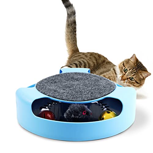 ZEALINNO Interaktives Katzenspielzeug, Katzenspielzeug, Interaktives Katzenspielzeug Cover