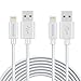 MaGeek [Pack of 2pcs] 10ft Apple MFi Certified Extra Long Lightning to USB Cable Data Cable Charge Cord for iPhone Xs Max X 8 8 Plus 7 7 Plus 6S 6 Plus 5S 5C 5, iPad Pro Air Mini, iPod Touch(White)