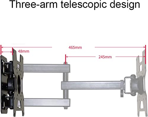 Support mural orientable TV 55 pouces avec serre-câble - 4