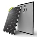 Newpowa 250W Solar Panel Monocrystalline for 12V 24V Norminal System with High-Efficiency Voltage Boost 15V Cells Works Best with MPPT Controller Charger Off-Grid for RV Marine Boat 250 Watts