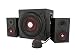 Produktbild Natec Genesis Helium 600 Lautsprecherset 2.1 Kanäle 60 W Schwarz, Rot - Lautsprechersets (2.1 Kanäle, 60 W, PC/Notebook, Schwarz, Rot, Acrylnitril-Butadien-Styrol (ABS), Holz, Verkabelt)