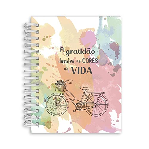 Mini Caderno e Diário Gratidão (Cores da Vida)
