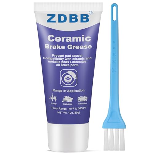 ZDBB Lubrifiant céramique pour freins Résistant aux températures élevées Élimine les grincements des étriers Édition spéciale pour systèmes de...