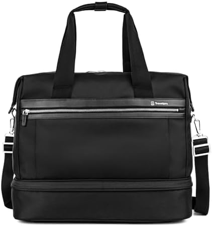 Travelpro Platinum Elite Carry on Soft Travel Drop-Bottom Weekend...