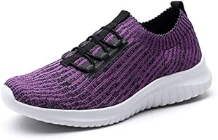 TIOSEBON Womens Trainers Lightweight Walking Running Shoes - Casual Mesh Breathable Sneakers
