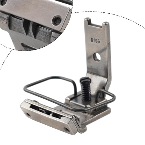 Cninba13 Pie Prensatelas Ajustable Zigzag 5-20MM Acero miniatura 3