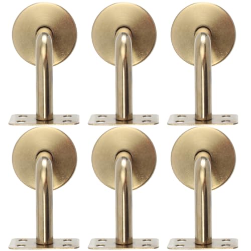Supports de main courante dorés Mikikit pour sécuriser l'escalier des enfants et seniors