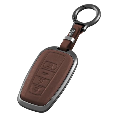 OFFCURVE Coque de clé de voiture A8 étui de protection clé télécommande contre les rayures