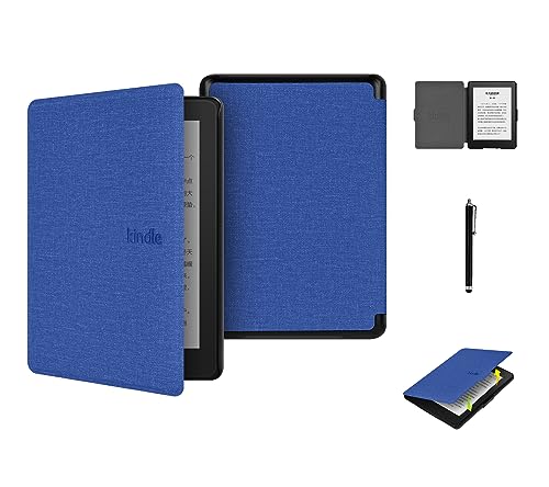 6 �C���` Kindle Paperwhite �� 10 ���� (2018 �N�����[�X�A���f�� PQ94WIF) �p�P�[�X - �����X���[�v/�E�F�C�N����у^�b�` �X�N���[�� �y���t��