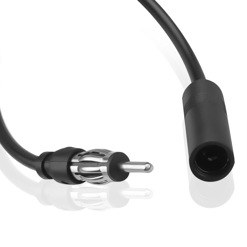 Accesorio Electrónico Coche Surga Adaptador De Antena De Coche ISO A DIN - Para Conectar Radios Nuevos En Coches Antiguos (BMW, Audi, Mercedes, Etc.) Adaptador Radio Universal