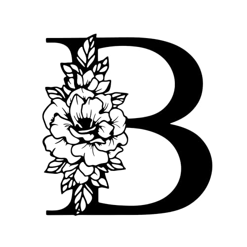 Motivilla 11.8 Inch Metal Wall Letter B