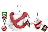 Ghostbusters No Ghost Logo - 11" Large Plush, 7" Plush Bagclip/Keyclip & Plastic Keyclip - No Ghost Logo 3pc Gift Set