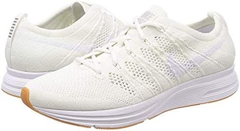Nike Mens Flyknit Trainer AH8396 102 - Size 4 White/White-White