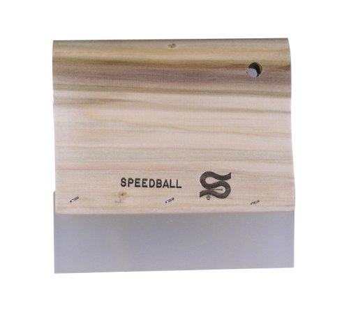 Speedball Urethane Squeegee for Graphic Screen Printing, 6-Inch