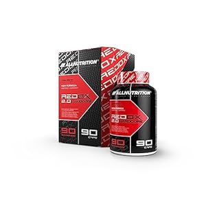 ALLNUTRITION Redox Hardcore 2.0 Dietary Supplement for Athletes – Fat Burners for Men & Women Weight Loss – Fat Burner Nutritional Supplements – Fat Metaboliser – 90 Capsules
