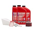 CRAFTSMAN-Oil-Change-Kit-Compatible-with-Honda-CM450A-Custom-1982-1983-3-Quart-10W-40-Full-Synthetic-In-The-Kit-3-Quarts-of-Oil-1-Filter-1-Crush-Washer-1-Oil-Change-Sticker-CMXOKLT400227