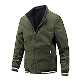 Windjacke Männer Turn Down Collar Übergrössen Oberbekleidung Gemütlich Mit Taschen Oberbekleidung Herren Formeller Winter Lauschig Plein Klassische Langen ärmeln