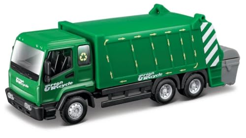 Bburago 1:32 Scale Die-Cast Green Truck Model 18-32270 Collectible Vehicle with Realistic Details, Boys and Girls Ages 3+