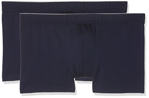 Palmers Herren Smart Pants Doppelpack Boxershorts, Blau (Dunkelblau 557), Large (2er Pack)
